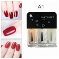 Fairy's Gifts Sequined Three-Color Nail Polish Set