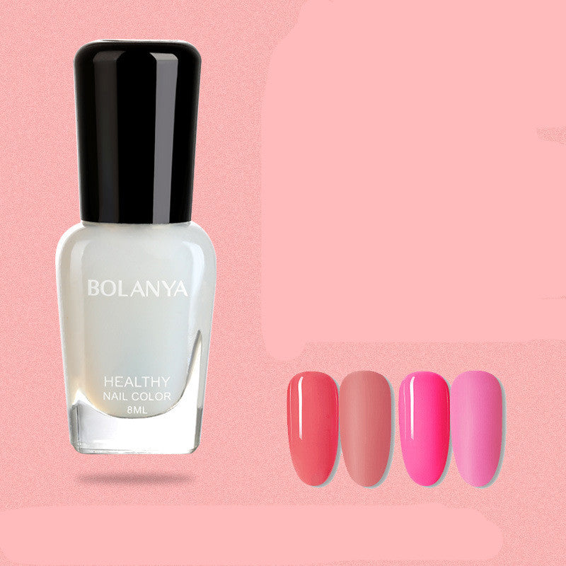 Bolanya Water-Based Transparent Nail Polish No Baking And Tasteless Nail Art