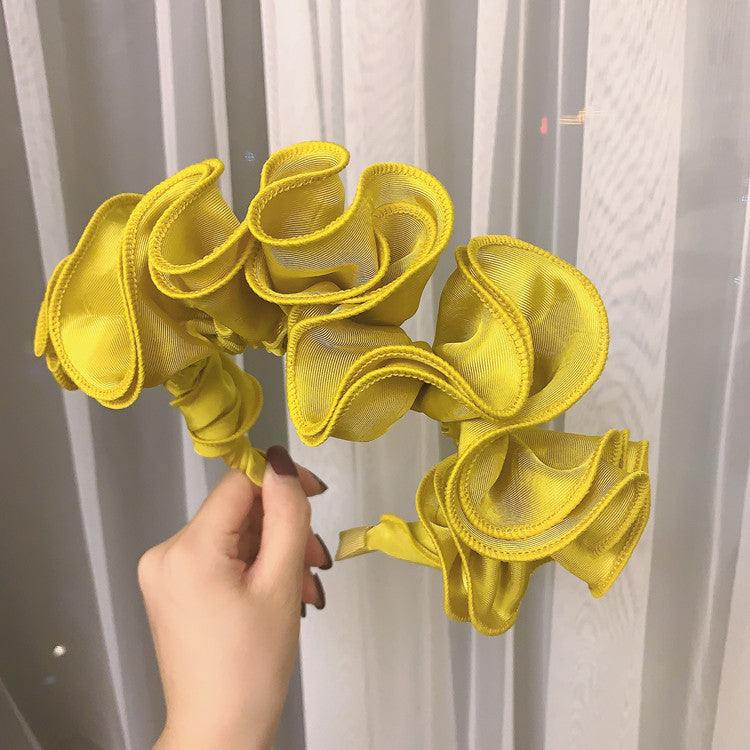 Personality Exaggerated Tide Dongdaemun Sweet Pressed Hair Headband