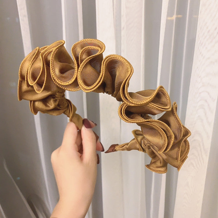 Personality Exaggerated Tide Dongdaemun Sweet Pressed Hair Headband