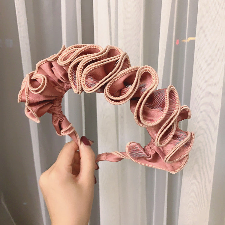 Personality Exaggerated Tide Dongdaemun Sweet Pressed Hair Headband