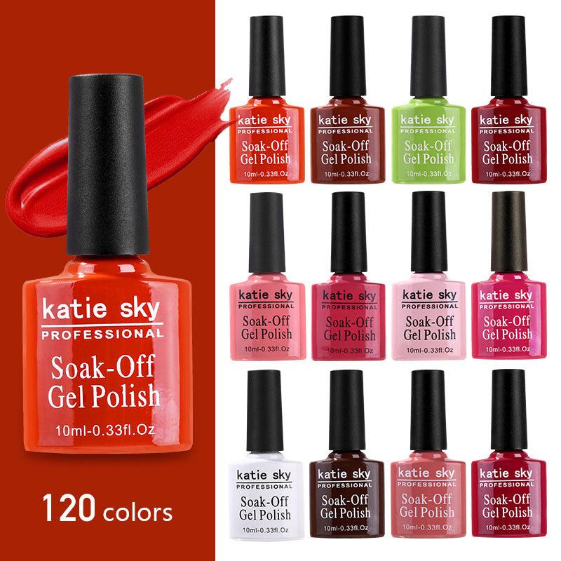 Katie Sky One Color And One Bottle Of Color Bottle Nail Polish Glue