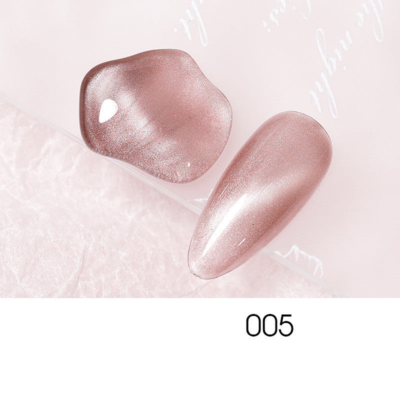 Ice-through Jade Nude Powder Dirty Purple Nail Polish