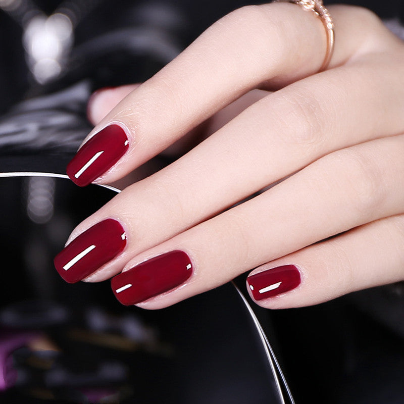 LUGX Frosted Sealing Layer Nail Polish Glue New Color Popular Nail Shop Special Phototherapy Nail Polish Small Bottle 15Ml