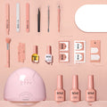 Bole Miss Sugar Manicure Kit Set Up Shop For Nail Polish, Beginners Professional Home