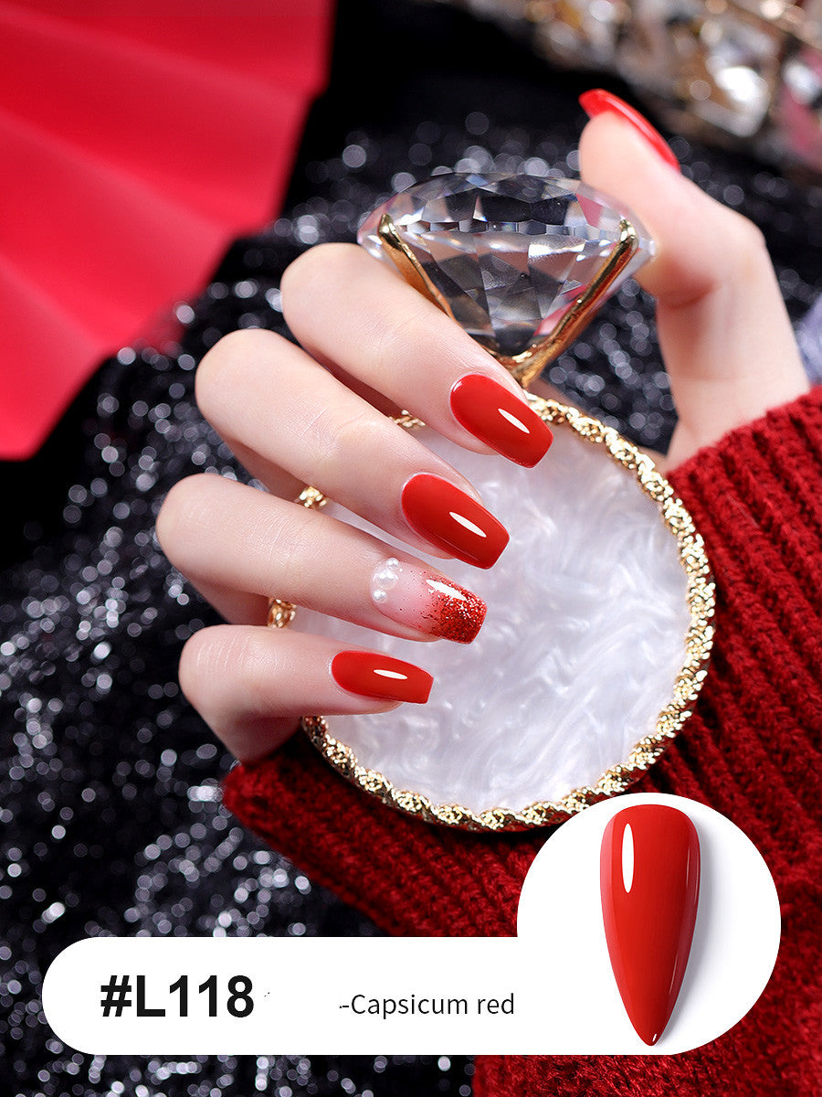 LUGX Cut Male Color Series Romantic Red Nail Polish