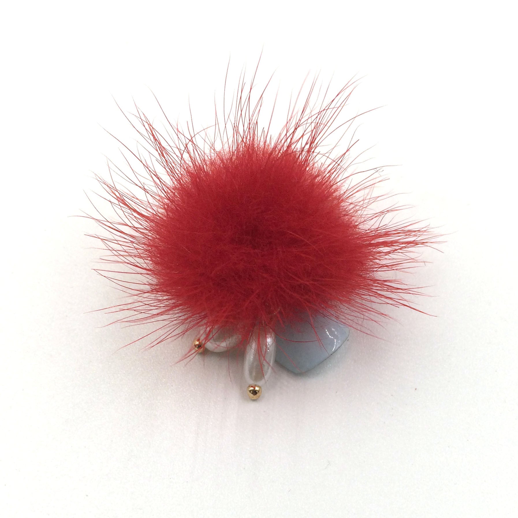 New Net Red Detachable Magnet Stone Hair Ball Nail Art