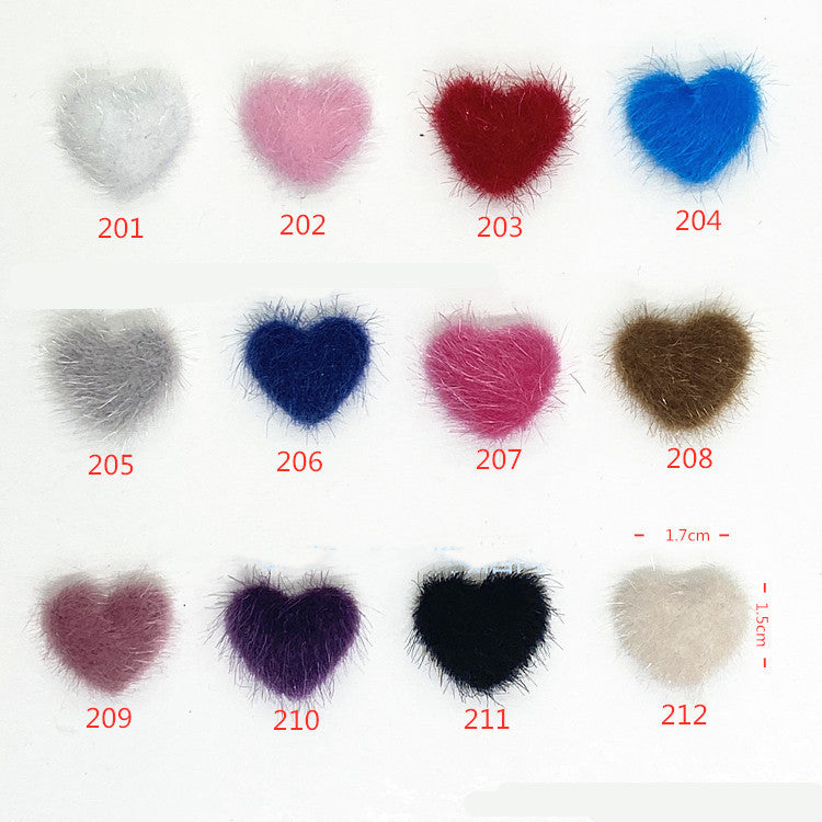 New Net Red Detachable Magnet Stone Hair Ball Nail Art