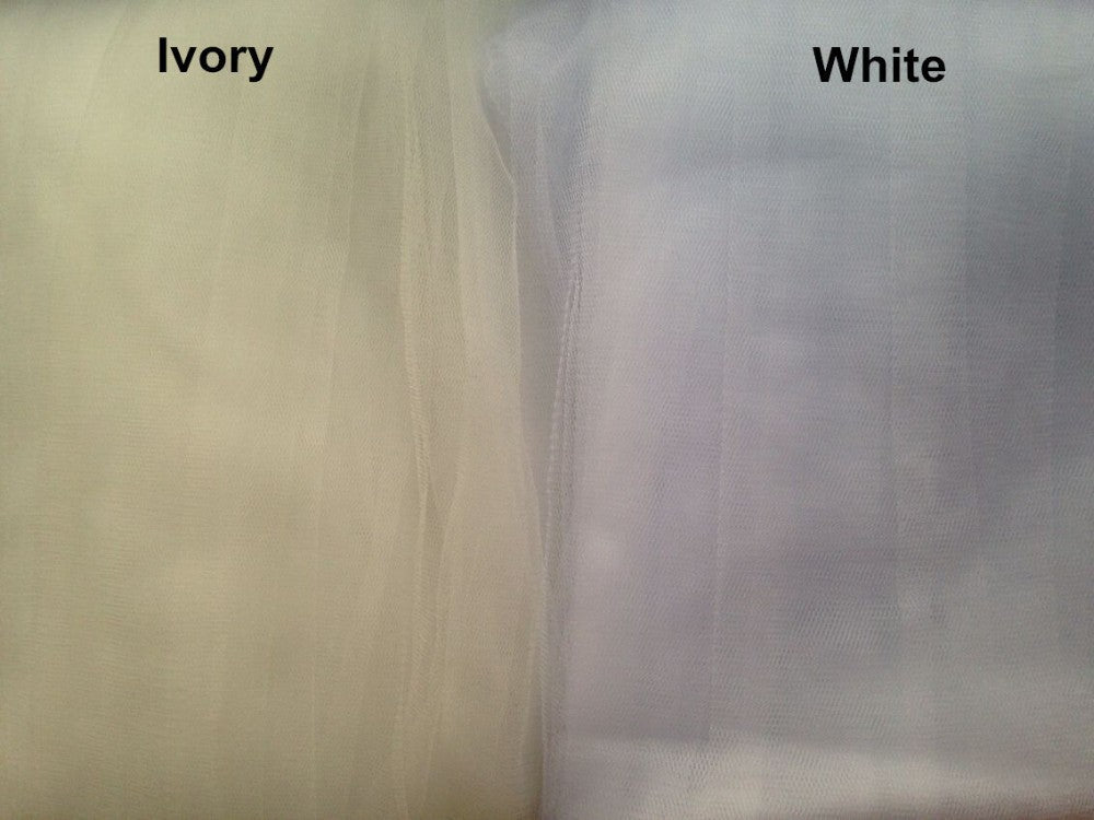 Waltz  Cut Edge White Long Bridal Veils One Layer Wedding Veilsx with Comb Vintage Bridal Wedding