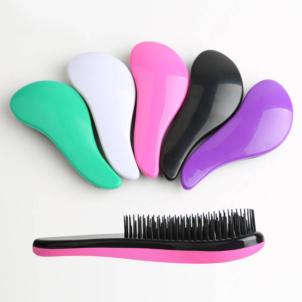 Hair Brush Comb Salon Styling Magic Detangling Handle