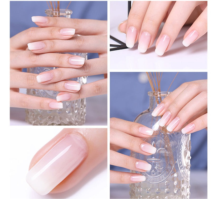 Born Pretty Milky White Jelly Transparent Nail Polish