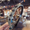 Bow Tie Toothed Non-Slip Headband Headband Ladies