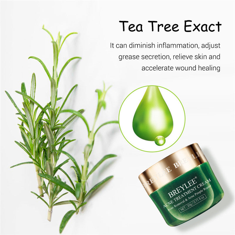 Tea Tree Bean Cream Moisturizing Treasure Wet Qudouyin Cream
