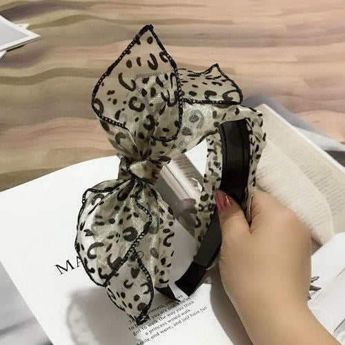 Headdress Fine Mesh Hairpin Broad Border Bow Tie Headband Lace Japan And South Korea Toothed Hairband Hair Hole Adult