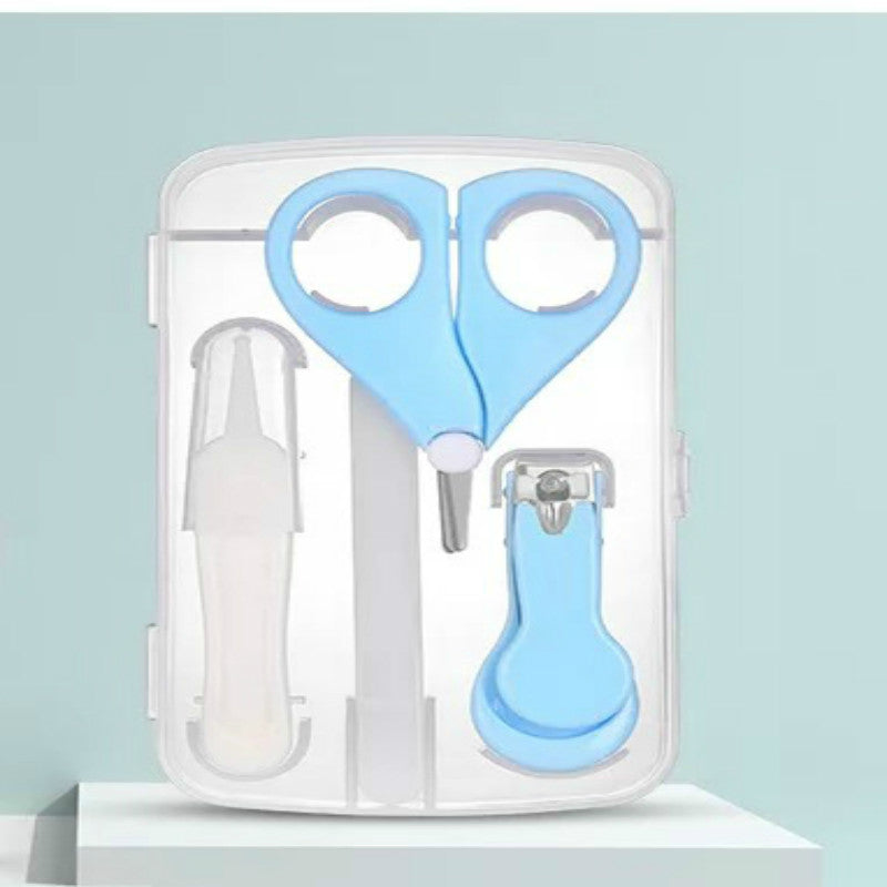 Lovely Tool Baby Nail File Combination Set Baby Nail Clipper Four-Piece Set Baby Safety Nail Clipper