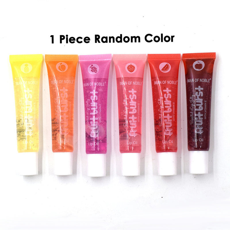 Fruit Bubble Transparent Hose Colorless Moisturizing Lip Oil Lip Honey 18Ml