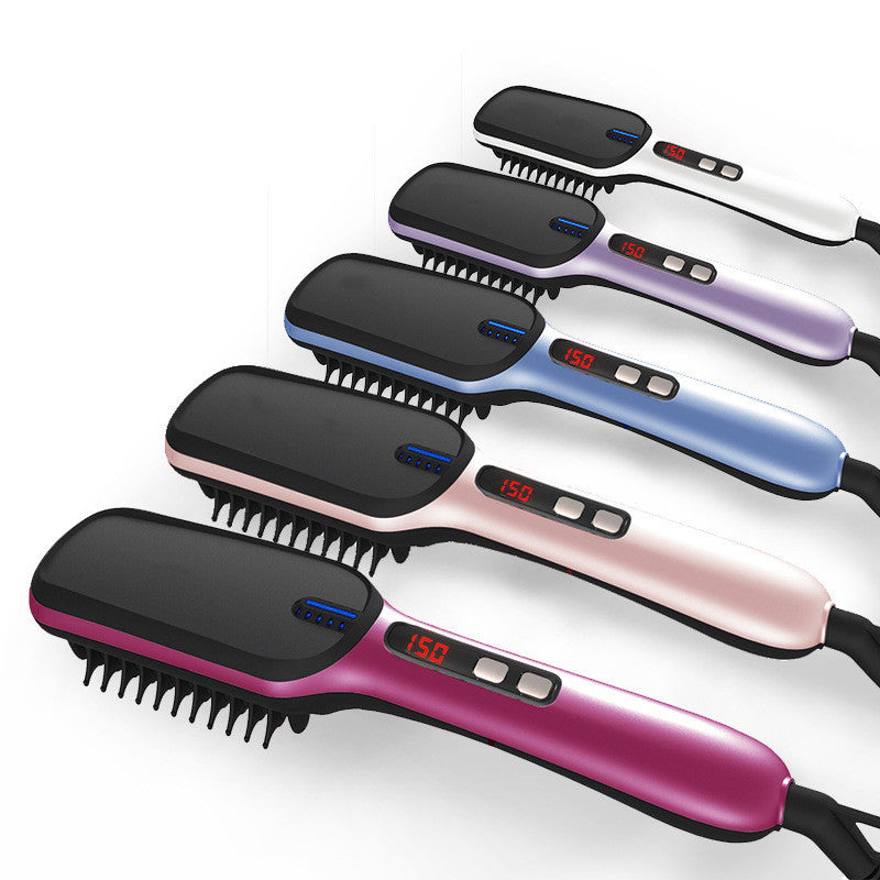 Negative Ion Digital Display Straightening Comb