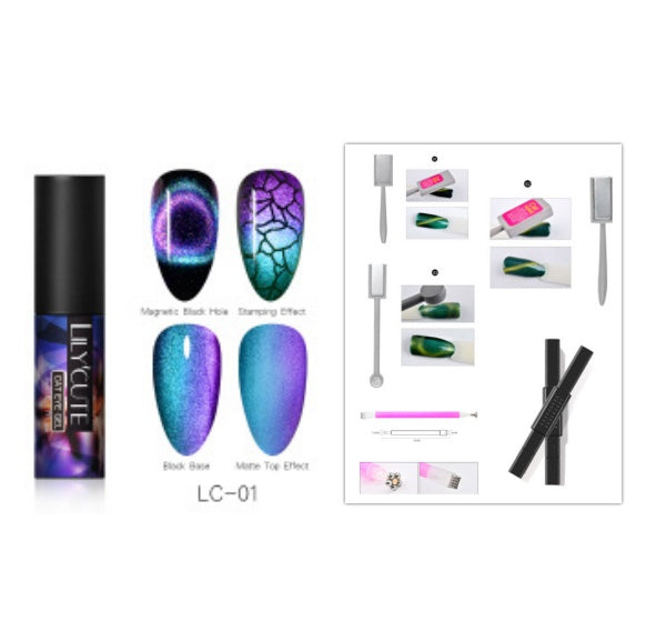 Lilycute Magic Wide Cat Eye Nail Polish