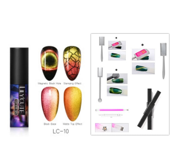Lilycute Magic Wide Cat Eye Nail Polish