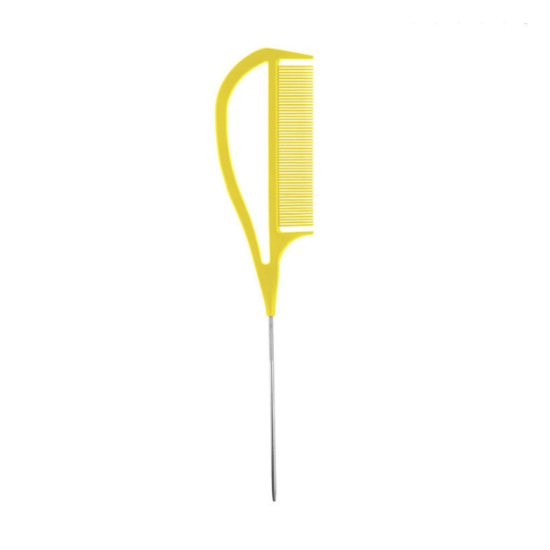 Plastic Tip-tail Comb For Hair Dyeing, Highlighting Comb, Styling Comb