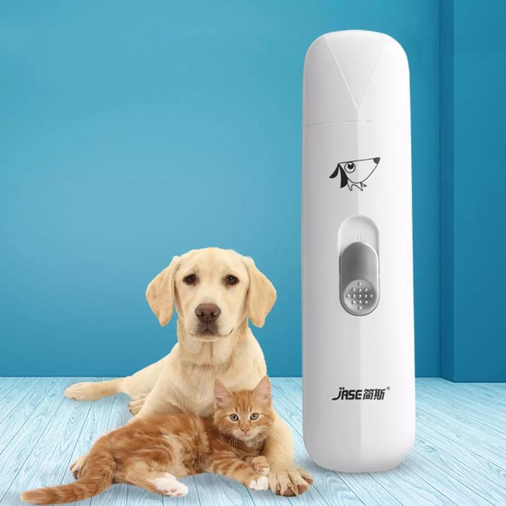 JRSE Electric Nail Polisher Pet Nail Clippers Artifact Cat