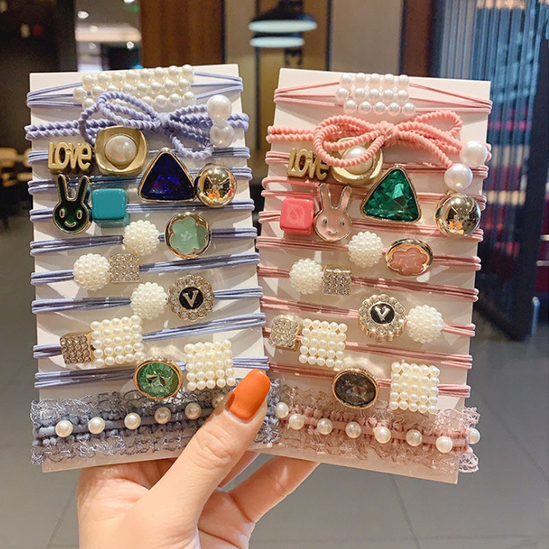 Mori Rubber Band Tie Head Korean Leather Case Hair Rope Simple Temperament Cute Head Rope