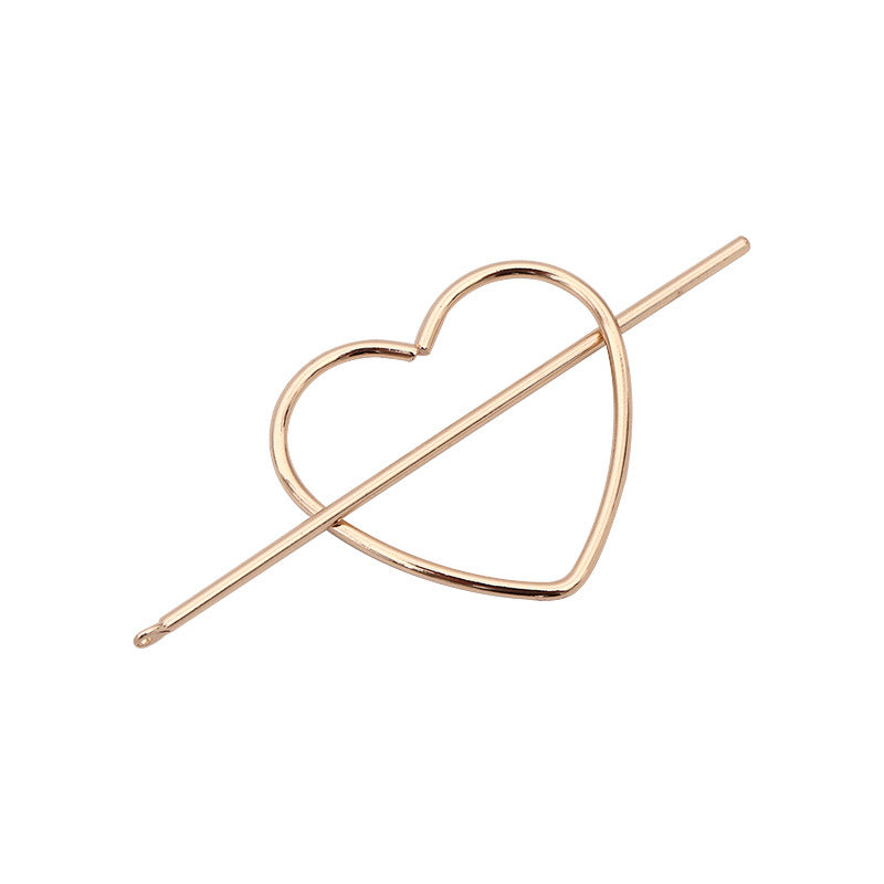 Geometric Metal Hairpin, Simple Modern Hairpin