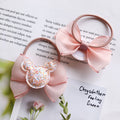 Korean Children'S Elastic Rubber Band Cute Small Three-Dimensional Cartoon Does Not Hurt Hair Tie Head Rope Headdress