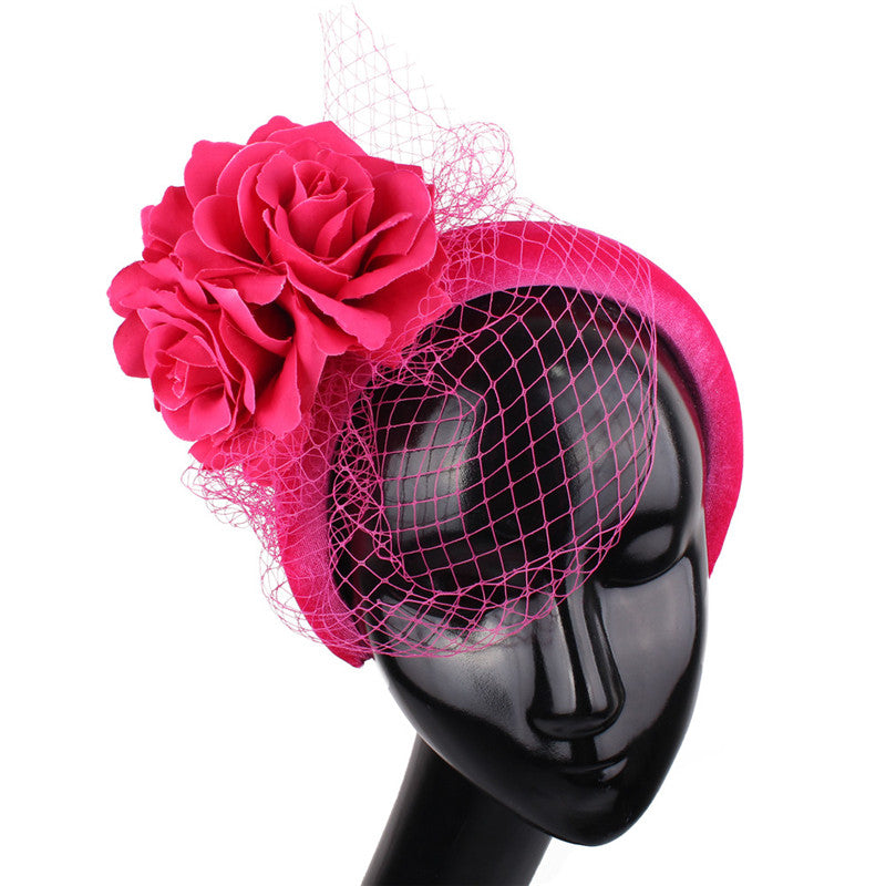 Birthday Party Banquet Ladies Hair Accessories Bride Retro Headdress