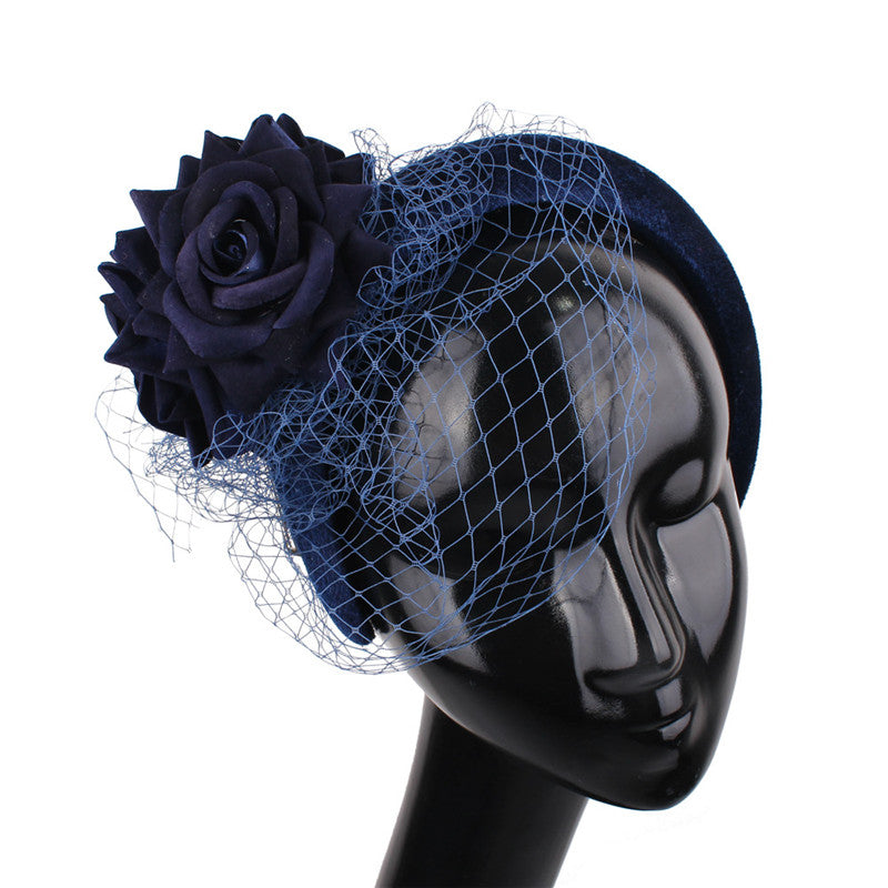 Birthday Party Banquet Ladies Hair Accessories Bride Retro Headdress