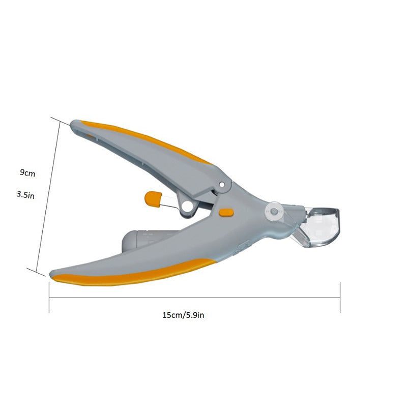 Peti Care Multifunctional Magnifying Glass Pet Nail Clippers With Light