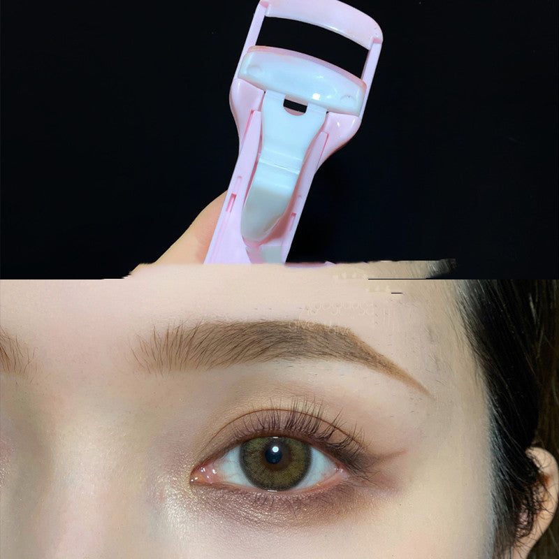 Eyelash Steel Comb Detail Partial Eyelash Curler Combination