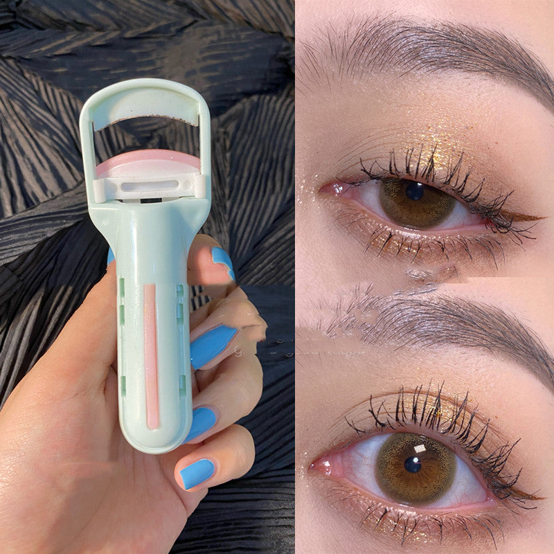Eyelash Steel Comb Detail Partial Eyelash Curler Combination