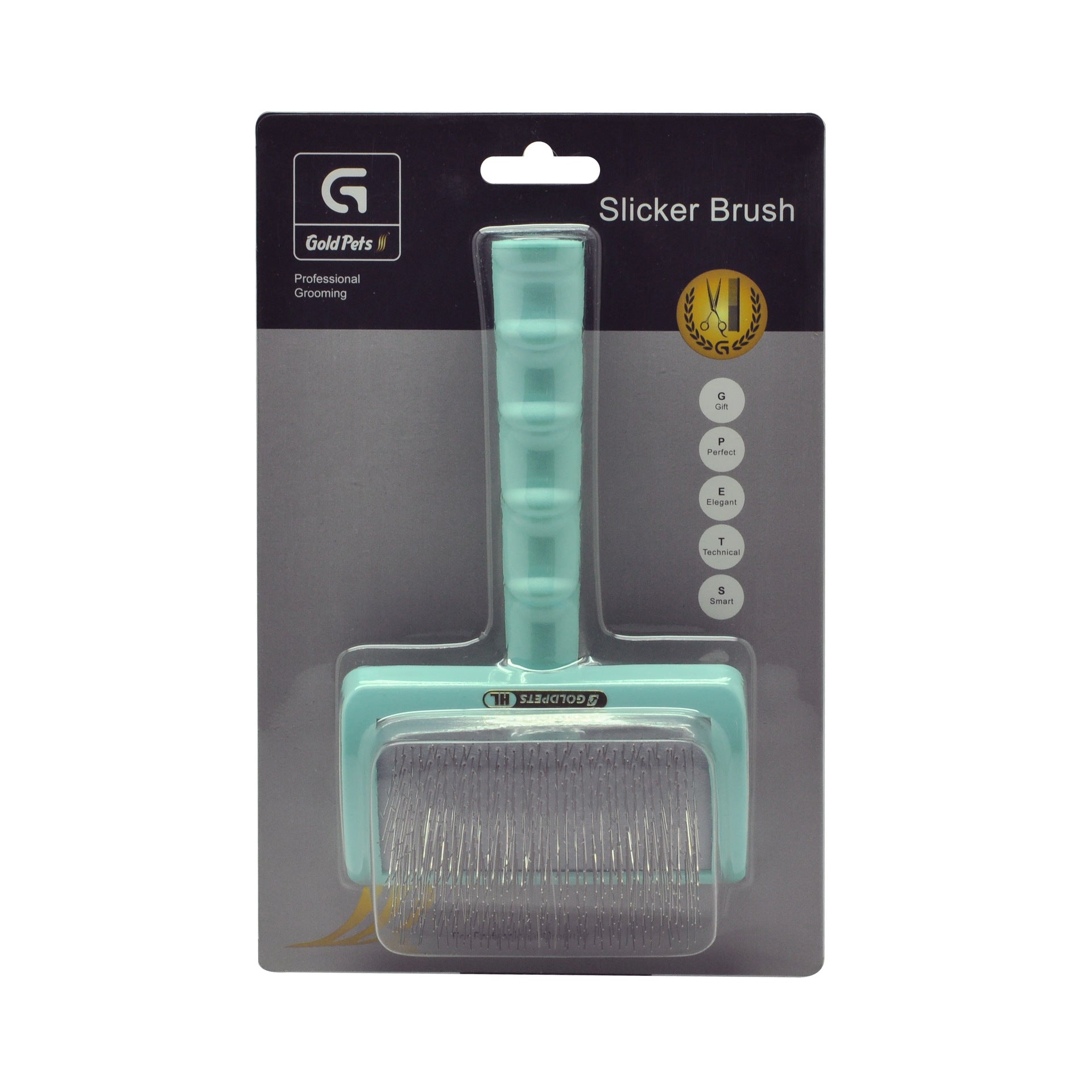 Beautician Curved Needle Comb, Long Needle, Rapid Knotting, Drawing Thick Hairy Dog