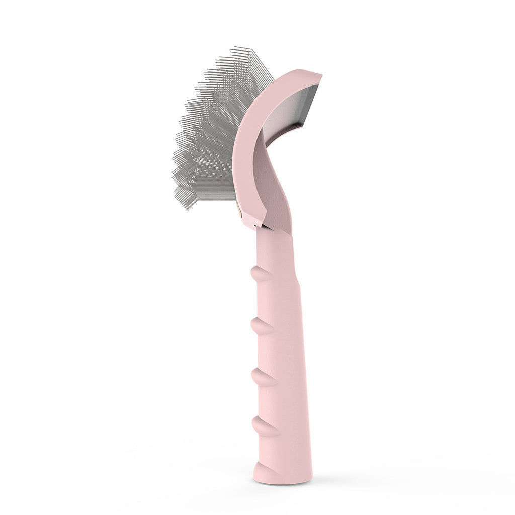 Beautician Curved Needle Comb, Long Needle, Rapid Knotting, Drawing Thick Hairy Dog