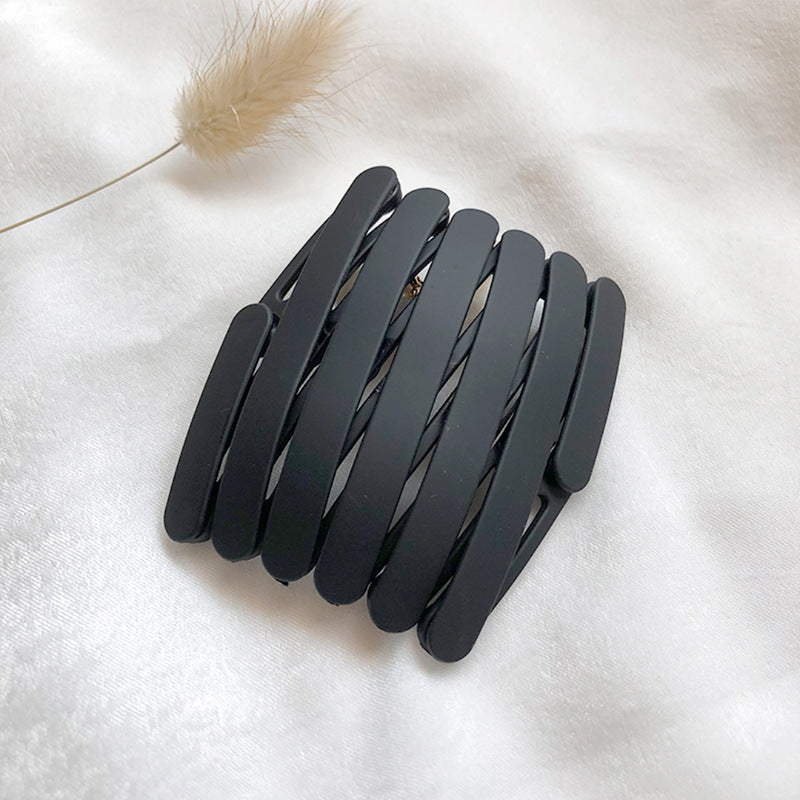 Retractable Folding Headband Women Wash Face Summer With Teeth Pressure Hair