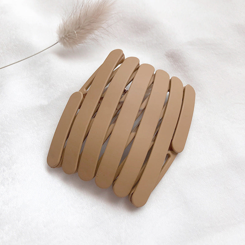 Retractable Folding Headband Women Wash Face Summer With Teeth Pressure Hair
