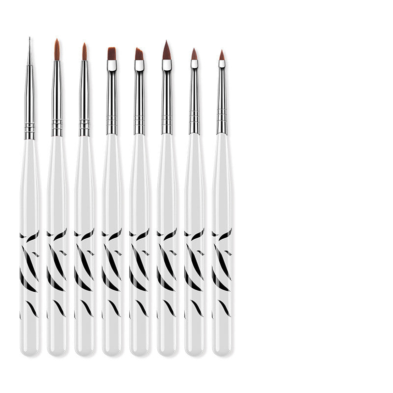 Nail Art Carving Pen Pull Line Light Therapy Point Drill Pen Nail Brush