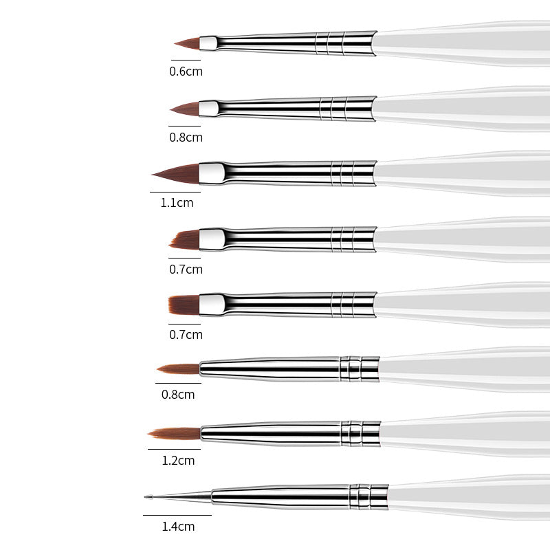 Nail Art Carving Pen Pull Line Light Therapy Point Drill Pen Nail Brush