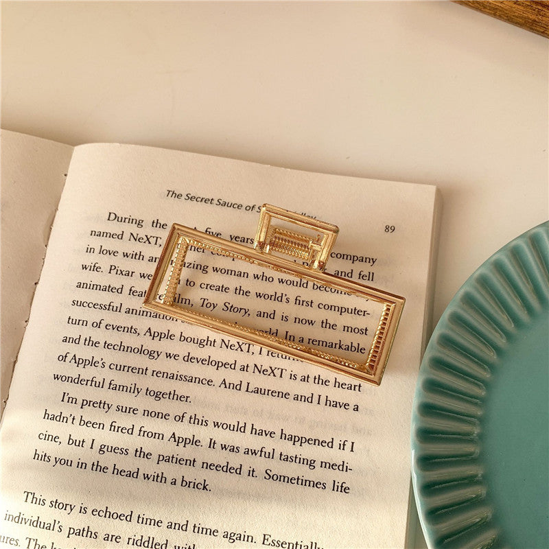 Japan And South Korea Golden Classic All-match Metal French Clamp