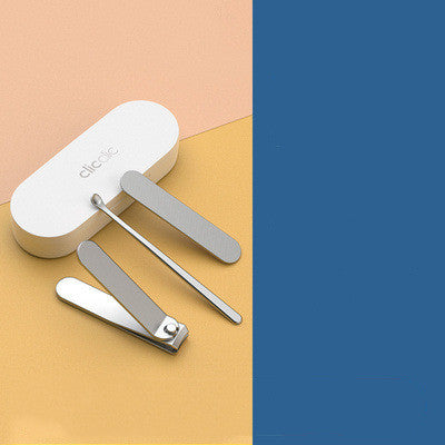 ClicClic Three-piece Nail Clippers, High-quality Stainless Steel, Portable And Multi-purpose