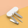 ClicClic Three-piece Nail Clippers, High-quality Stainless Steel, Portable And Multi-purpose