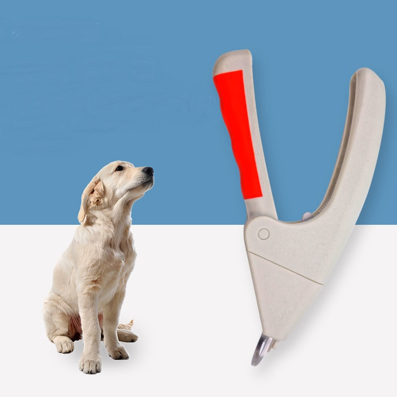 Stainless Steel Pet Nail Clippers With Non-Slip Handle