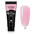 Lemooc Quick Builder Poly UV Gel Polish Nails Permanent Liquid