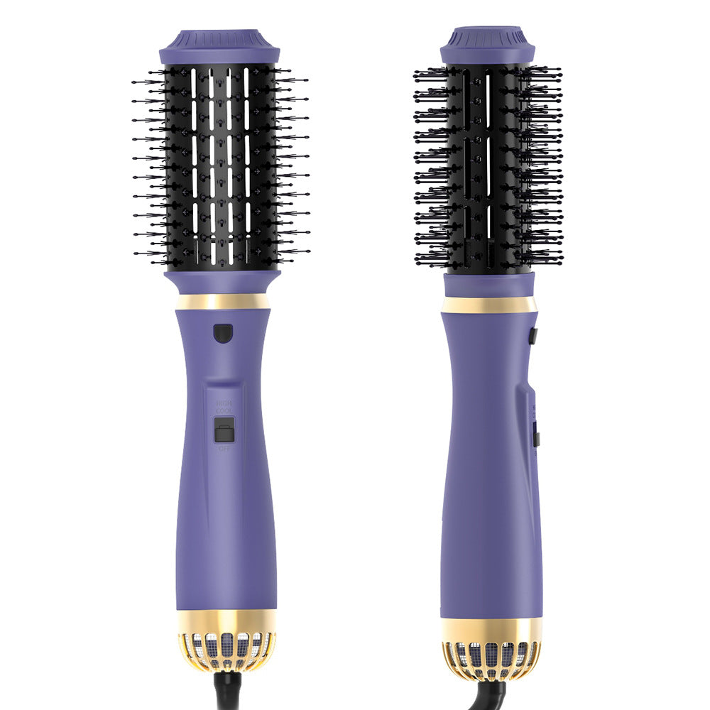Cross Border New 1200W Detachable Head Hot Air Comb Multifunctional 5 In 1 Mini Compact Shape Comb Negative Ion Comb