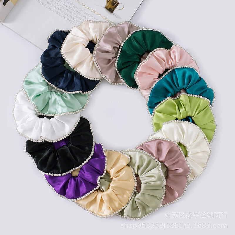 Ponytail hair accessories head flower