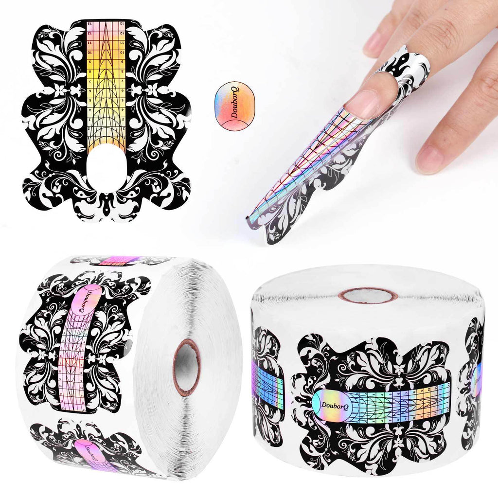 Symphony laser lace nail extension paper