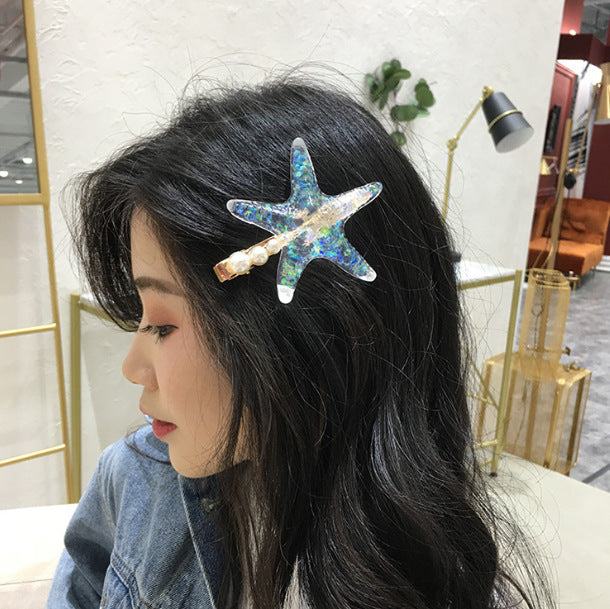 Starfish hairpin