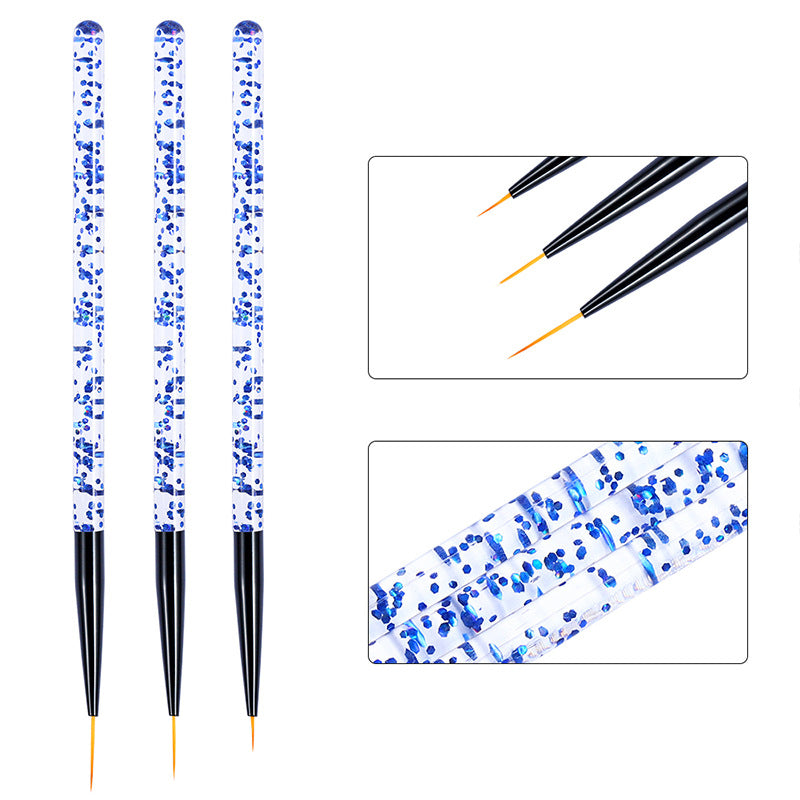 Set of 3 Nail Brush Tools