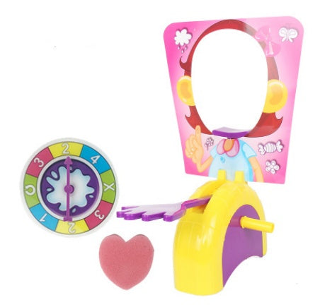 Single cream smash machine, face machine, desktop game, whole person toy.